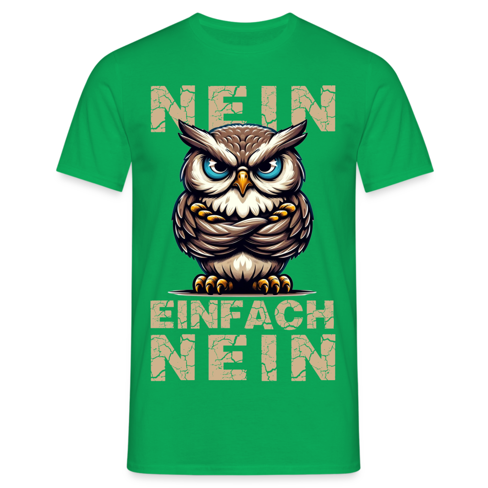 NEIN einfach NEIN Herren T-Shirt - Kelly Green