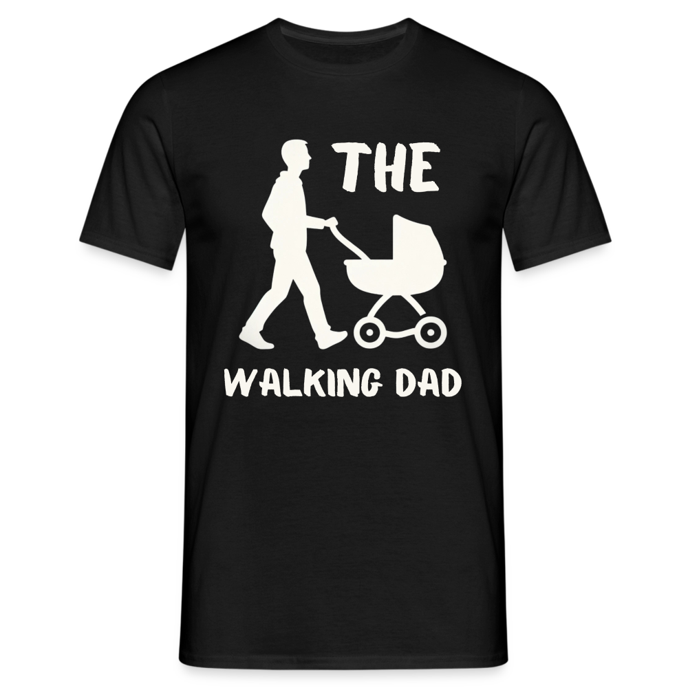 The Walking Dad Herren T-Shirt - Schwarz