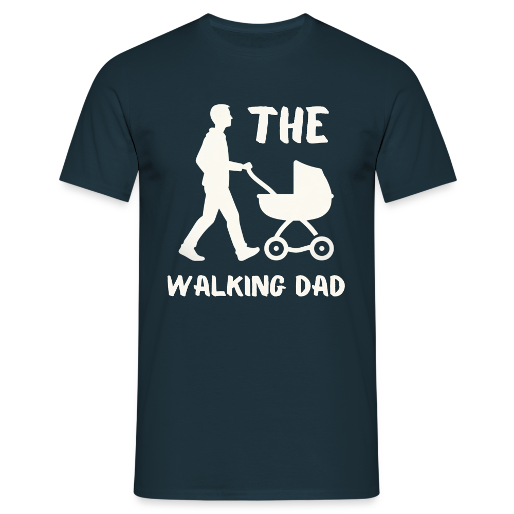The Walking Dad Herren T-Shirt - Navy
