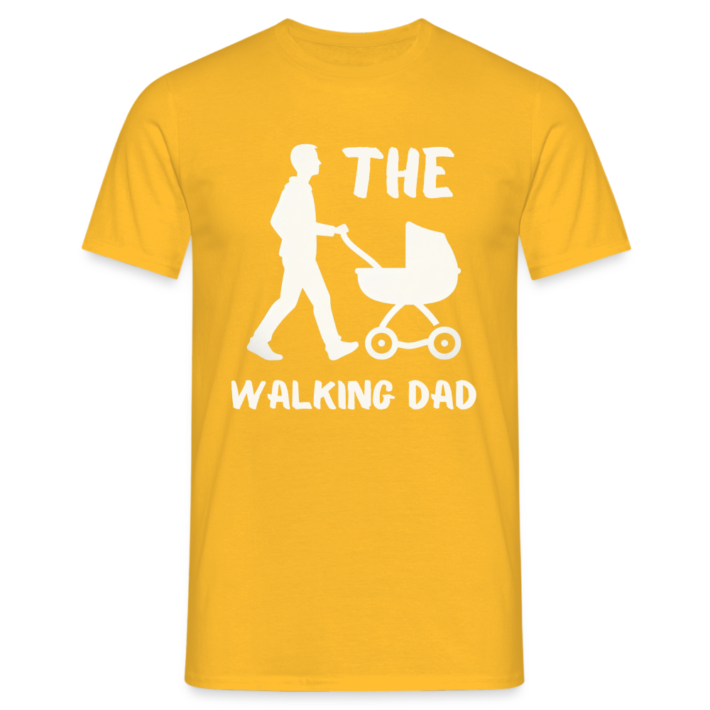 The Walking Dad Herren T-Shirt - Gelb