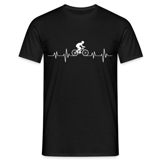 Pedal Passion Herren T-Shirt - Schwarz