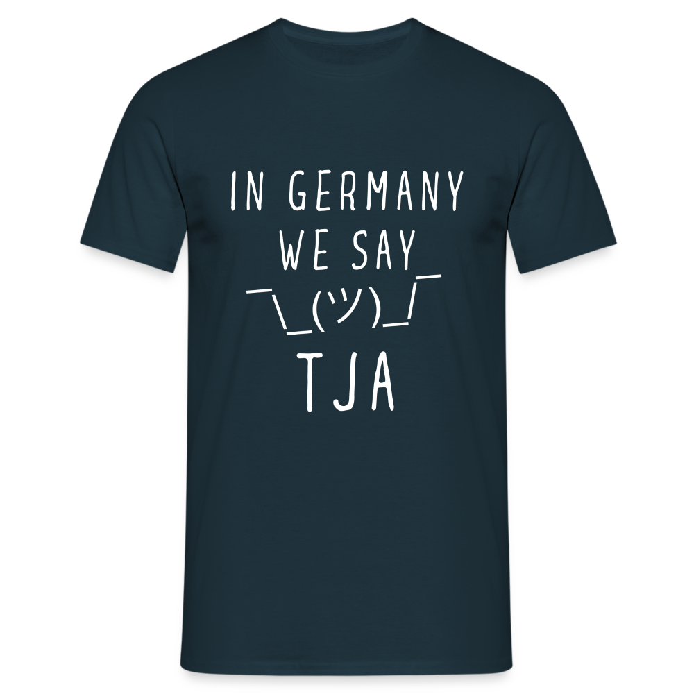 In Germany we say TJA Herren T-Shirt - Navy