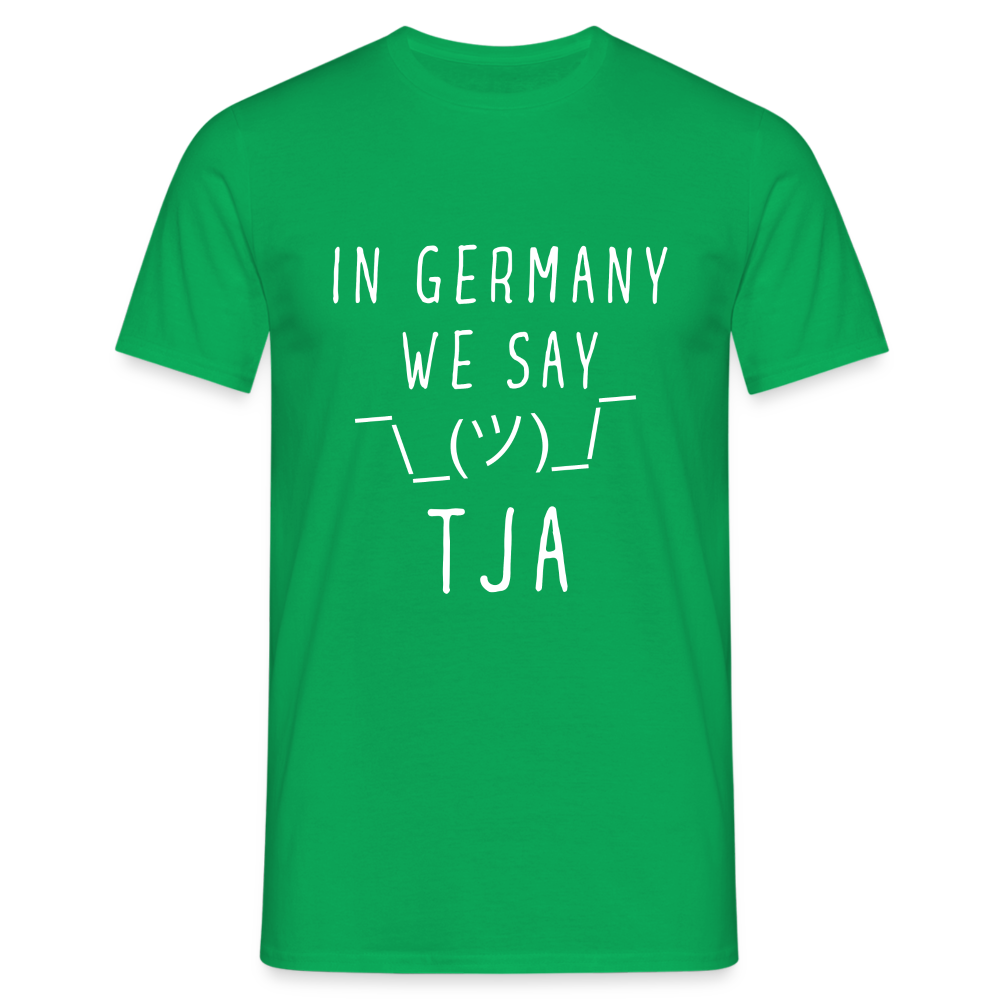 In Germany we say TJA Herren T-Shirt - Kelly Green