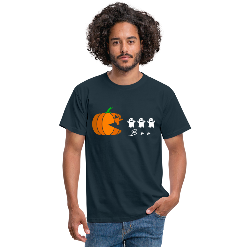 Pumpkin Haunt Herren T.Shirt - Navy
