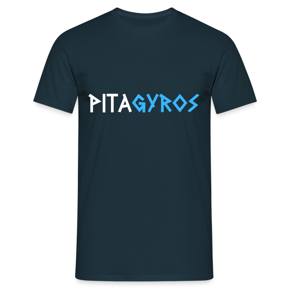 Pita Gyros Herren T-Shirt - Navy