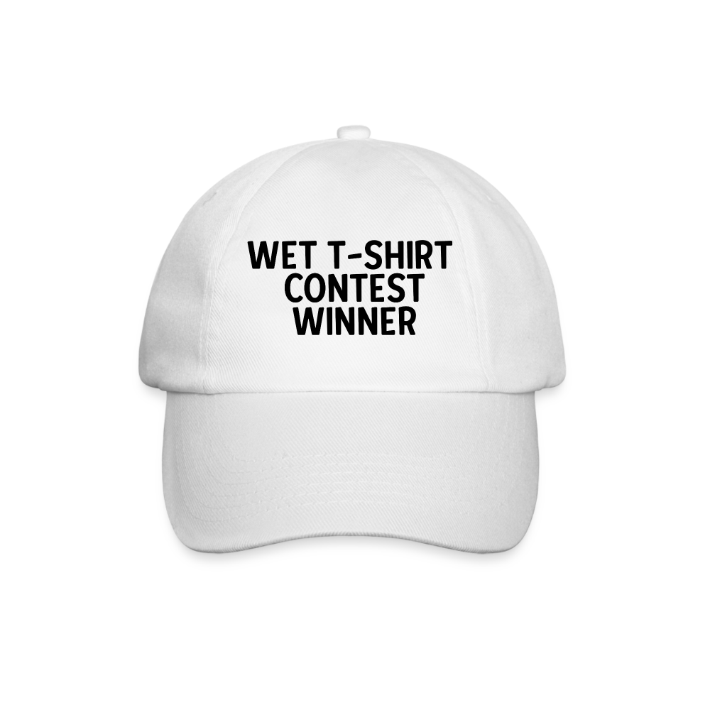 Wet T-Shirt Contest Winner Cap - Weiß/Weiß