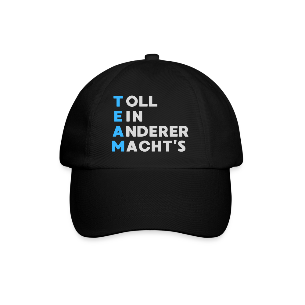 TEAM Toll Ein Anderer Macht's Cap - Schwarz/Schwarz