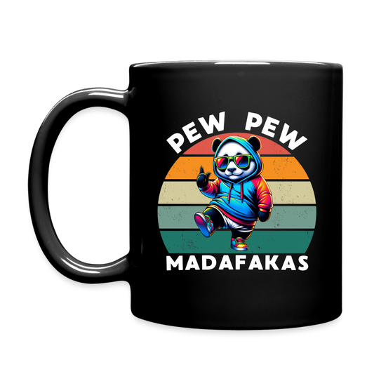 PEW PEW Madafakas Tasse - Schwarz