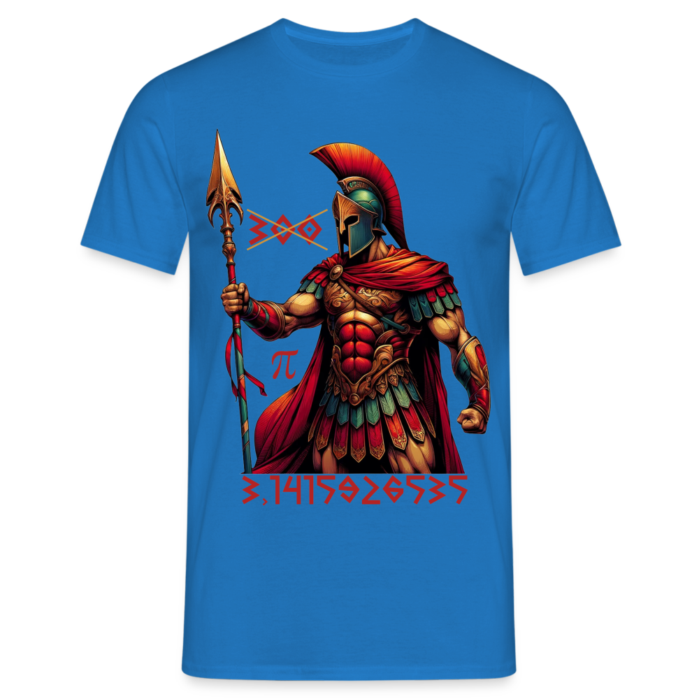 Spartaner π 3.1415926535 Herren T-Shirt - Royalblau