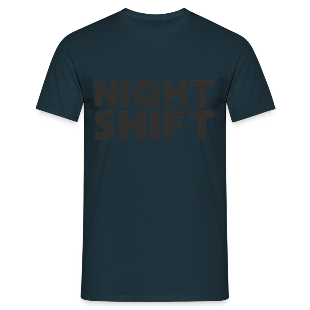 Night Shift Herren T-Shirt - Navy