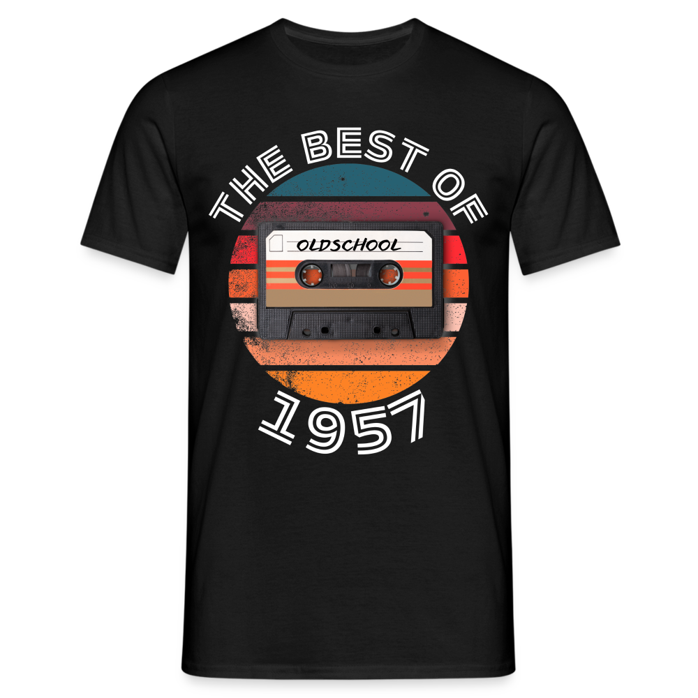 The Best of 1957 Herren T-Shirt - Schwarz