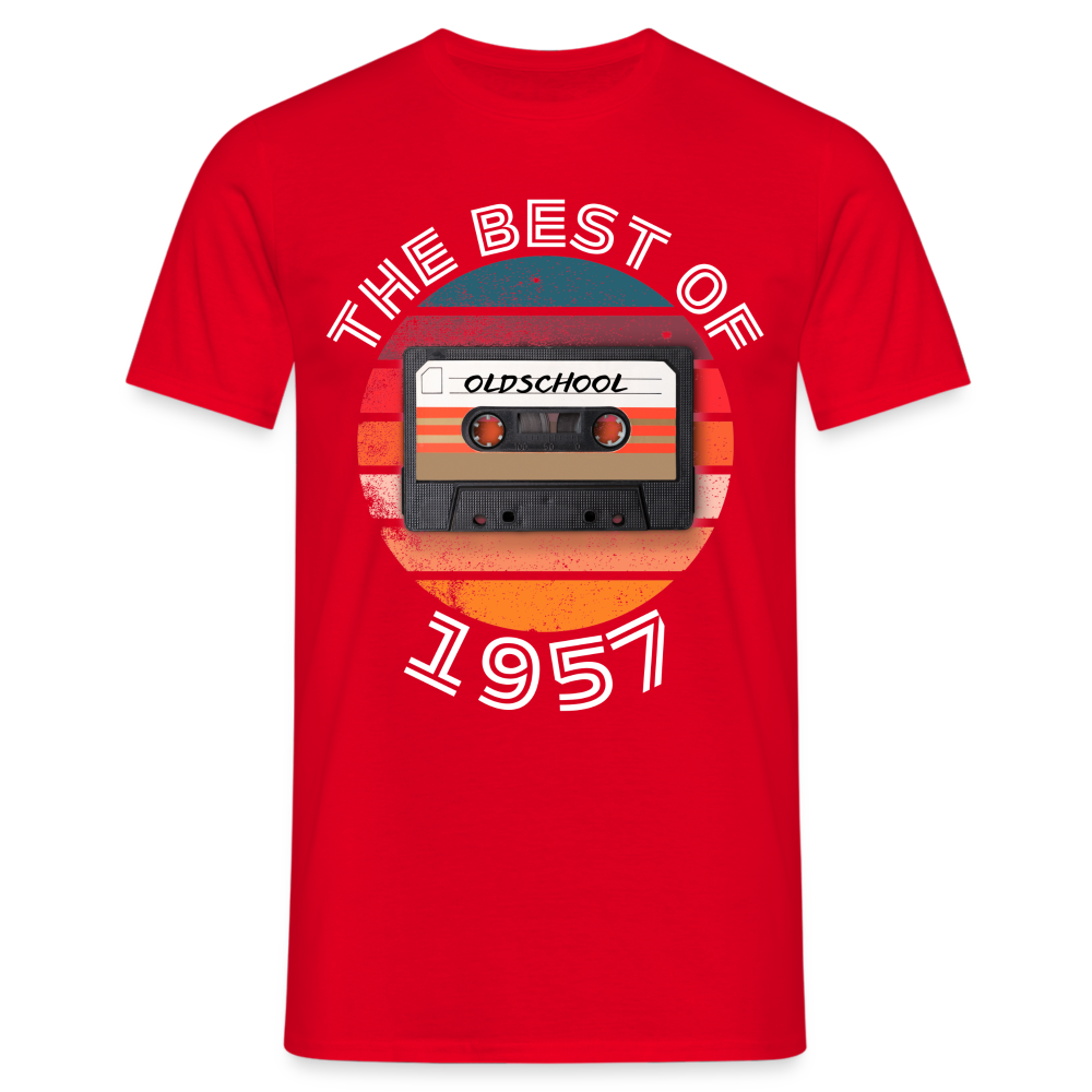 The Best of 1957 Herren T-Shirt - Rot