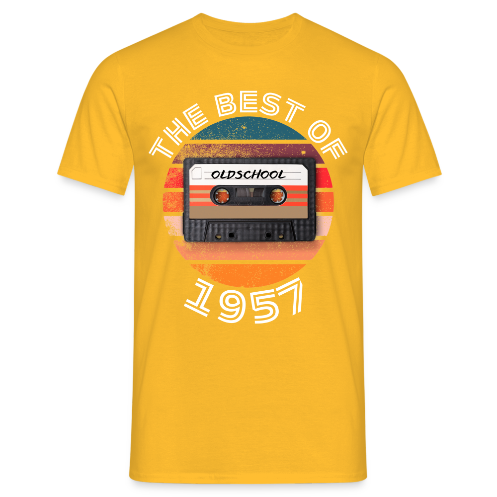The Best of 1957 Herren T-Shirt - Gelb