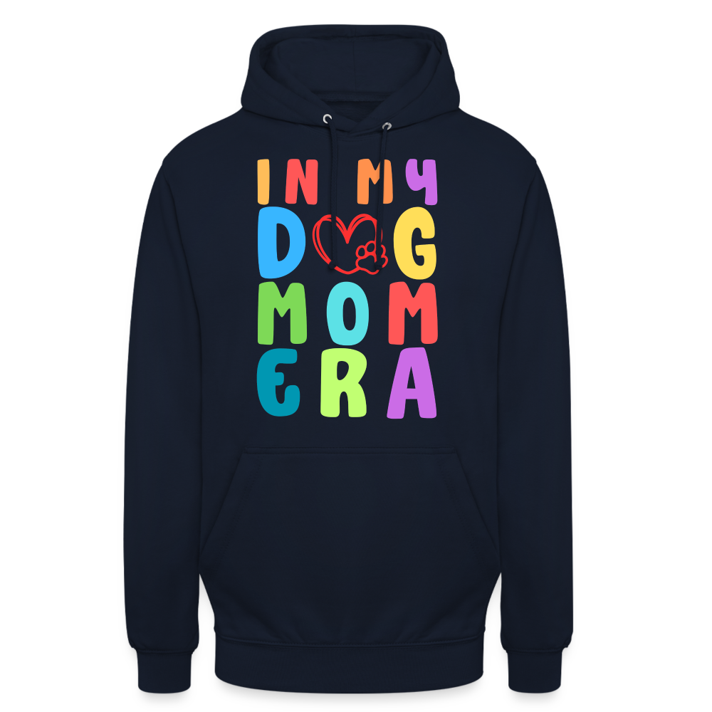 In my Dog Mom Era Unisex Hoodie - Navy