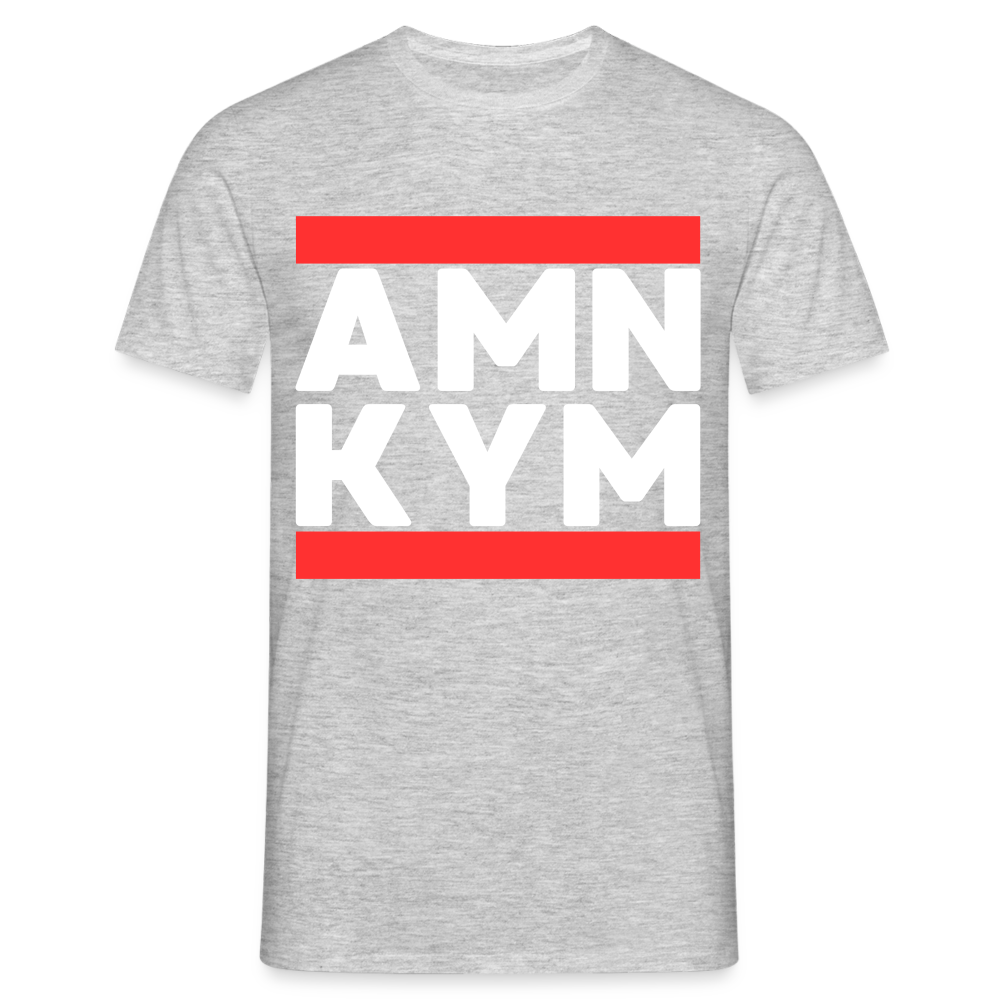 AMN KYM Herren T-Shirt - Grau meliert