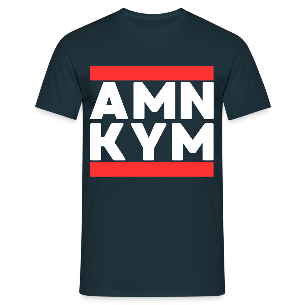 AMN KYM Herren T-Shirt - Navy