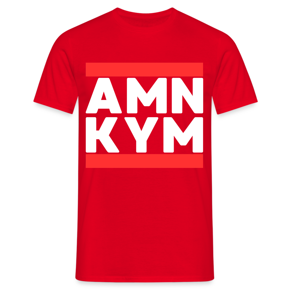 AMN KYM Herren T-Shirt - Rot