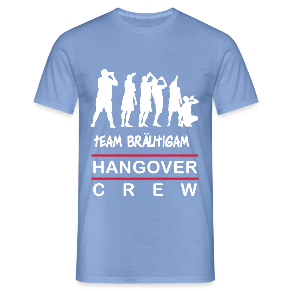 JGA Team Bräutigam Herren T-Shirt - carolina blue