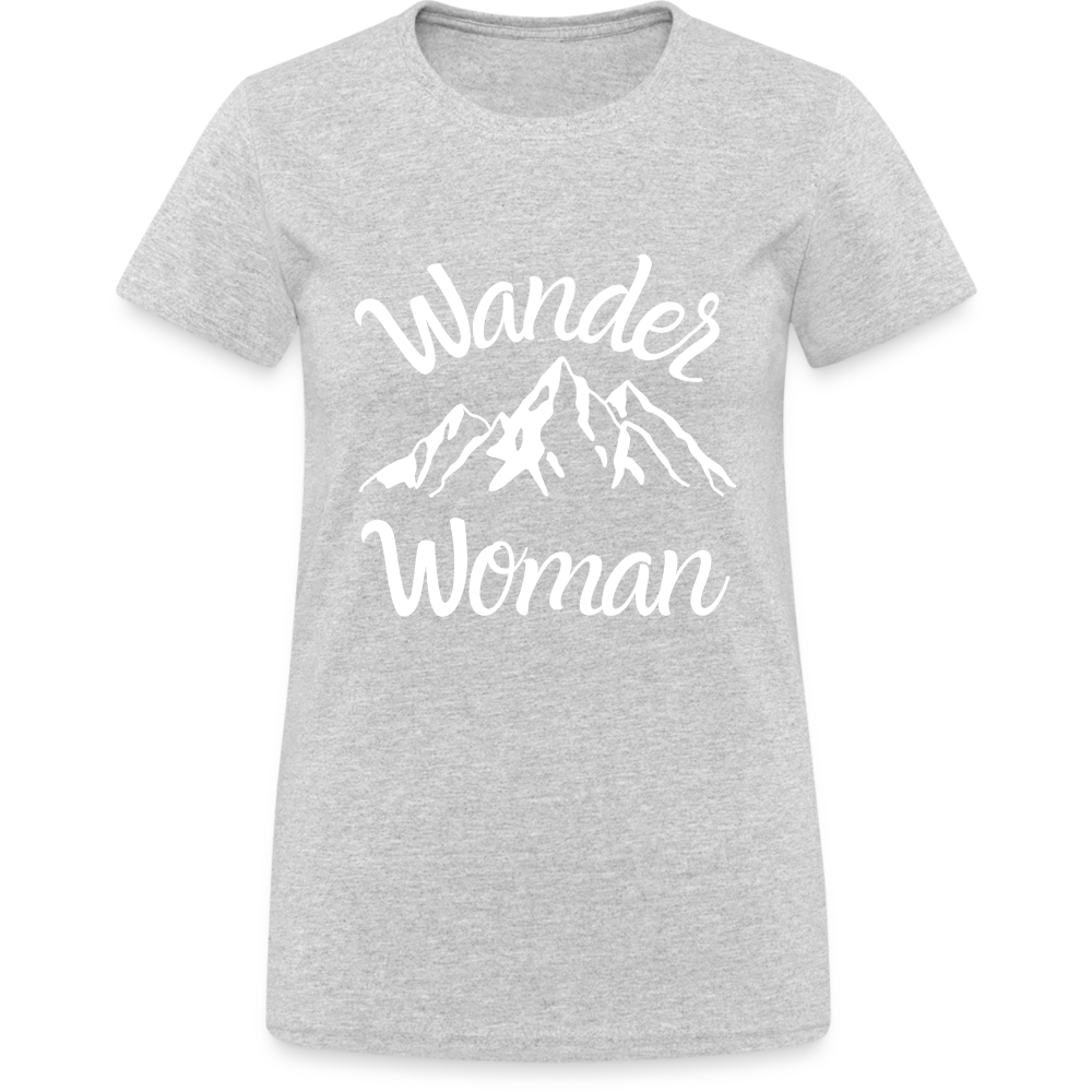 Wander Women Damen T-Shirt - Grau meliert