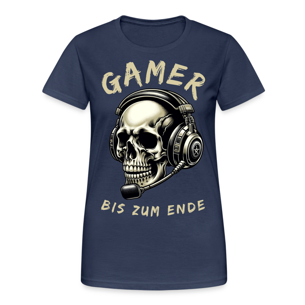 Gamer bis zum Ende Damen T-Shirt - Navy