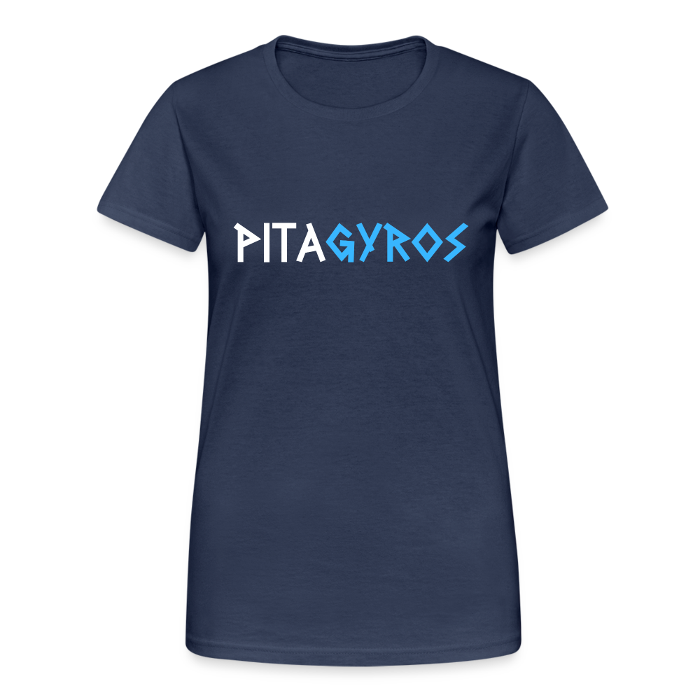 Pita Gyros Damen T-Shirt - Navy