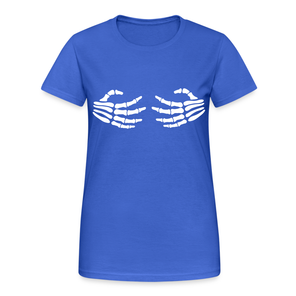 Skeleton Embrace Damen T-Shirt - Königsblau