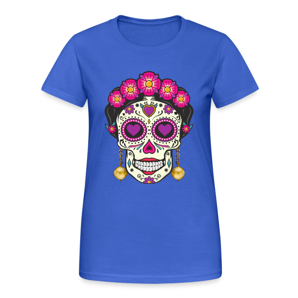 La Catrina Dia De Los Muertos T-Shirt - Königsblau