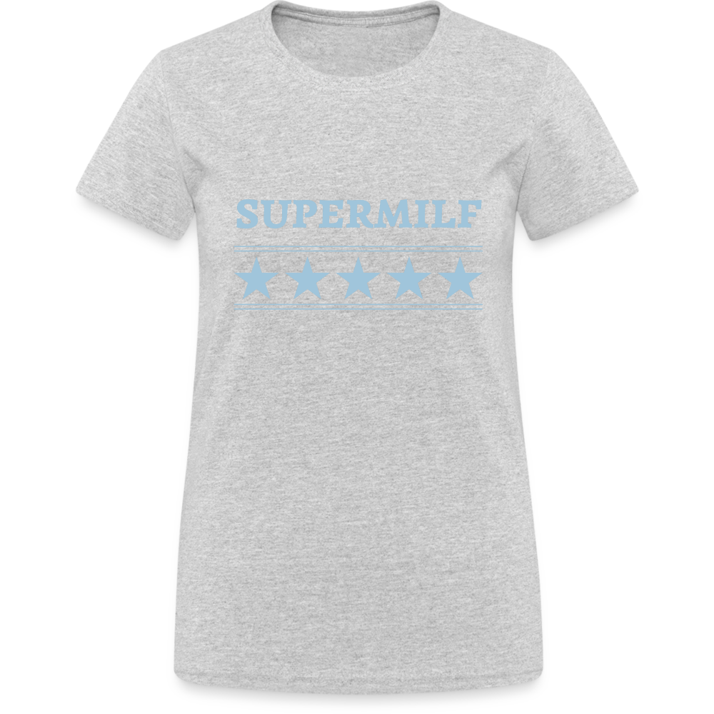 Supermilf Star Damen T-Shirt - Grau meliert