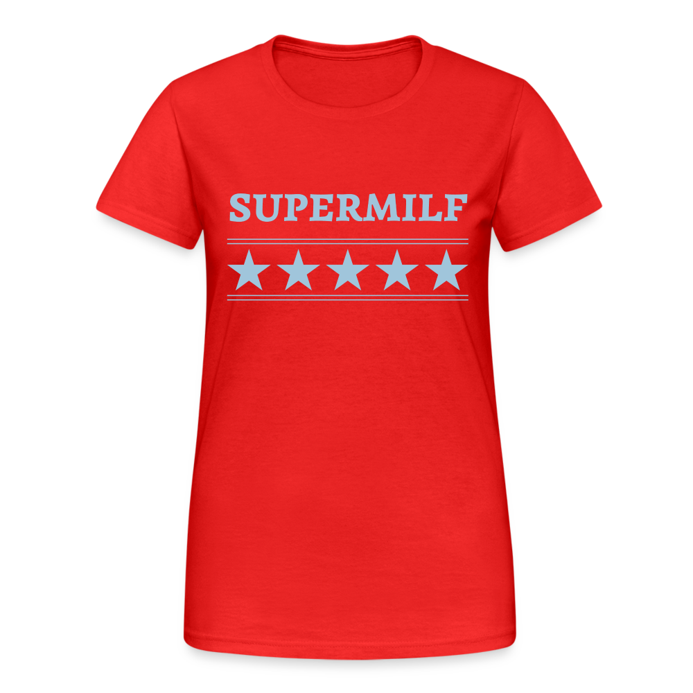 Supermilf Star Damen T-Shirt - Rot