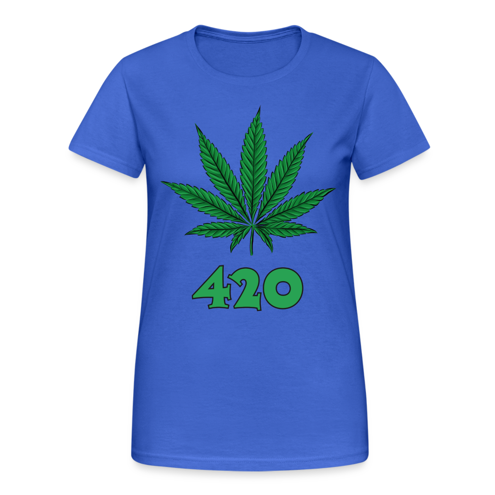 Cannabis 420 Damen T-Shirt - Königsblau