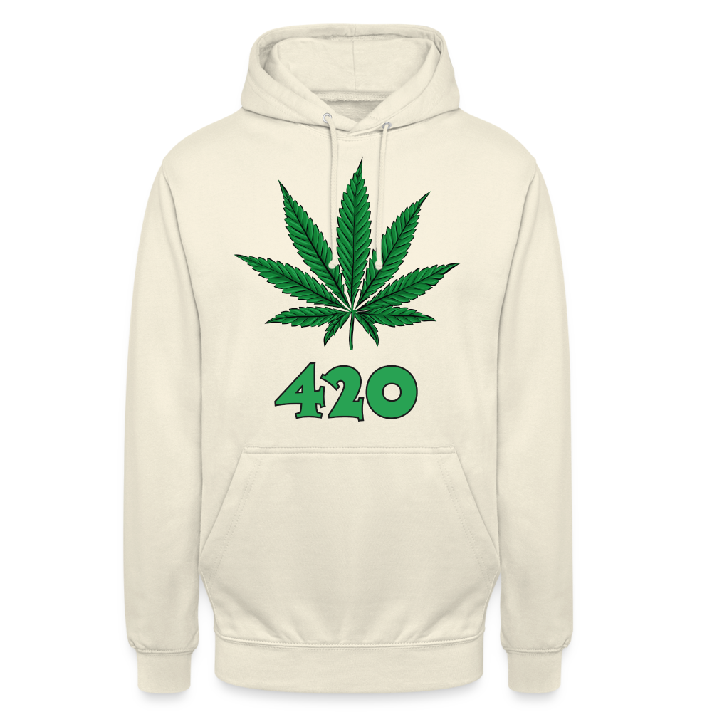 Cannabis 420 Unisex Hoodie - Vanille-Milchshake