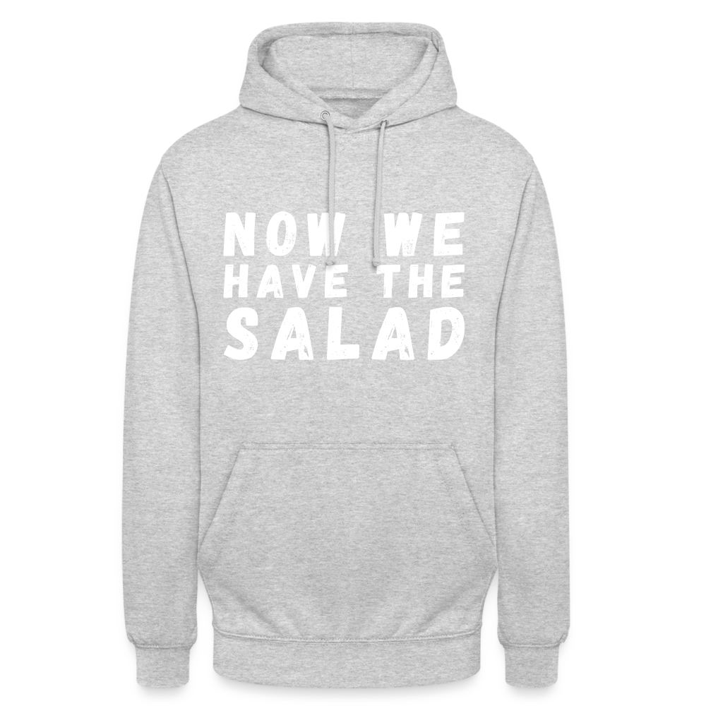 Now we have the Salad Unisex Hoodie - Hellgrau meliert