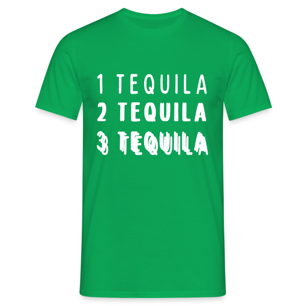 1 Tequila 2 Tequila 3 Tequila Herren T-Shirt - Kelly Green