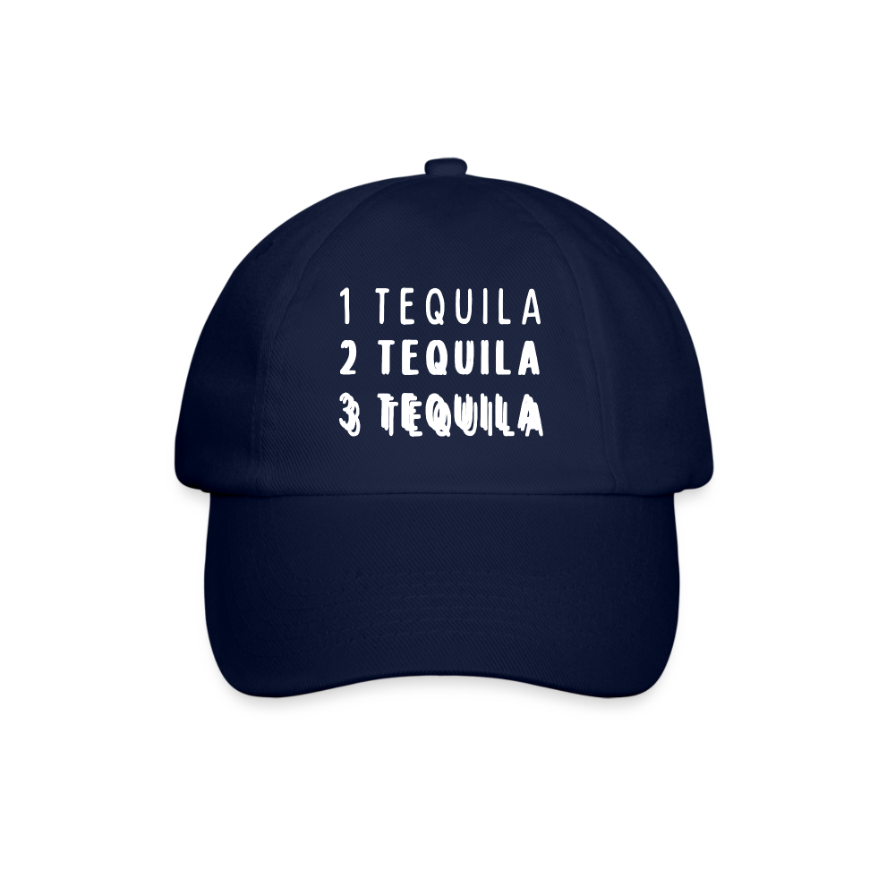 1 Tequila 2 Tequila 3 Tequila Cap - Blau/Blau