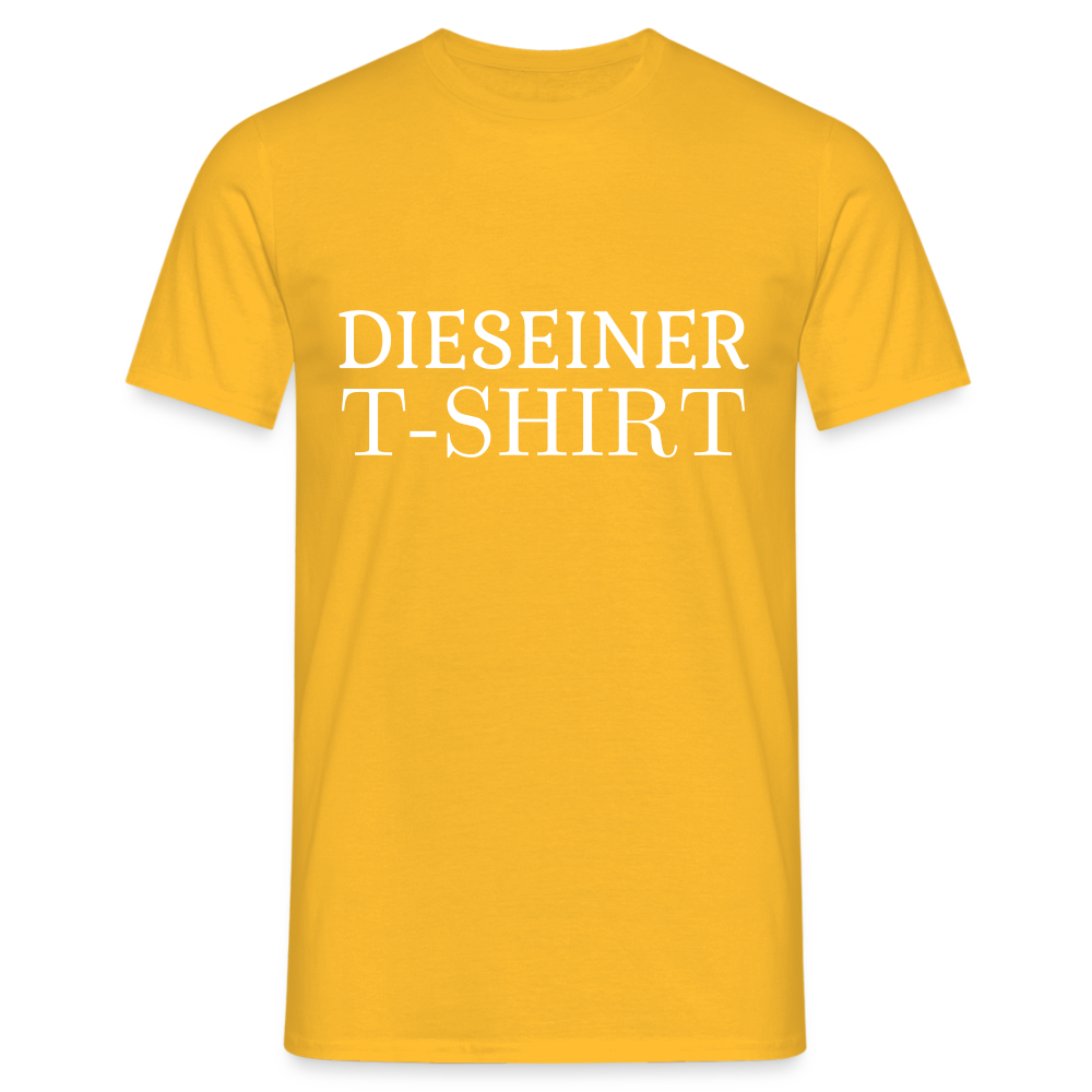 Dieseiner T-Shirt Herren T-Shirt - Gelb