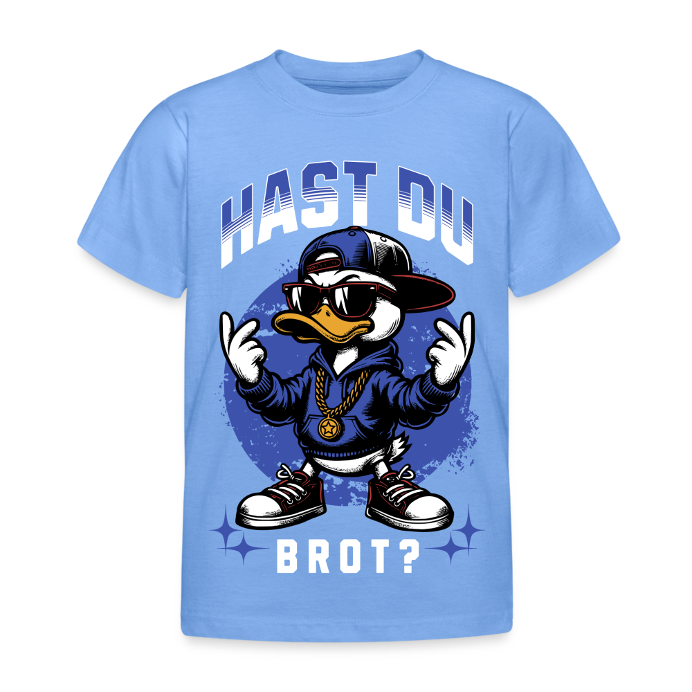 Hast du Brot? Ente Kinder T-Shirt - Himmelblau