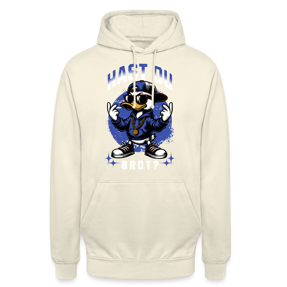 Hast du Brot? Ente Unisex Hoodie - Vanille-Milchshake