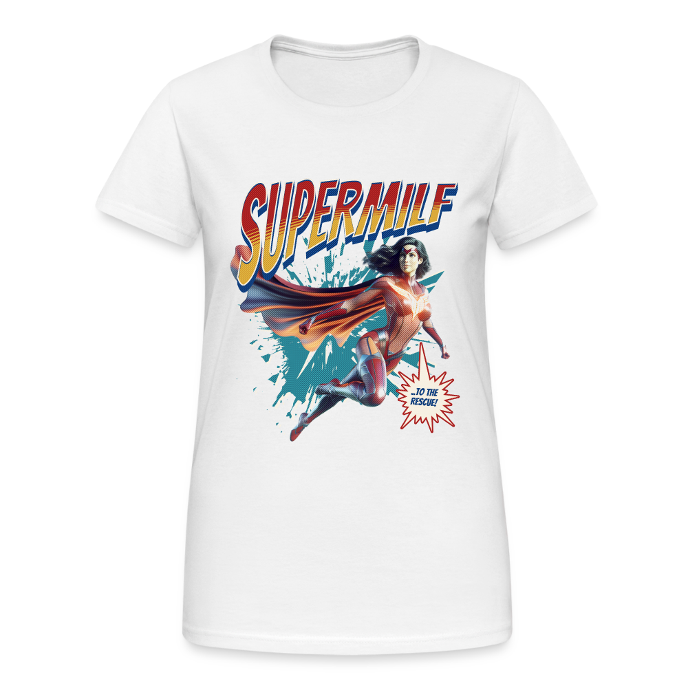 Supermilf Hero Damen T-Shirt - Weiß