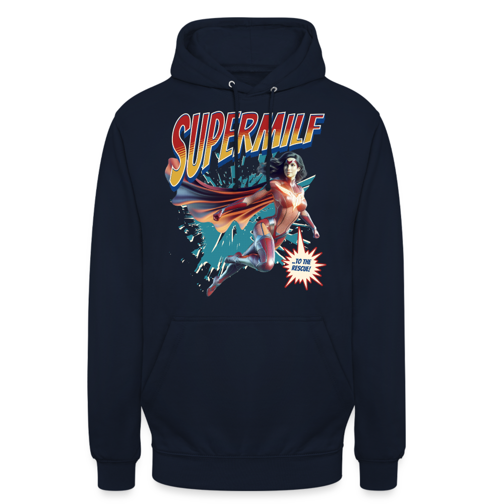 Supermilf Hero Unisex Hoodie - Navy