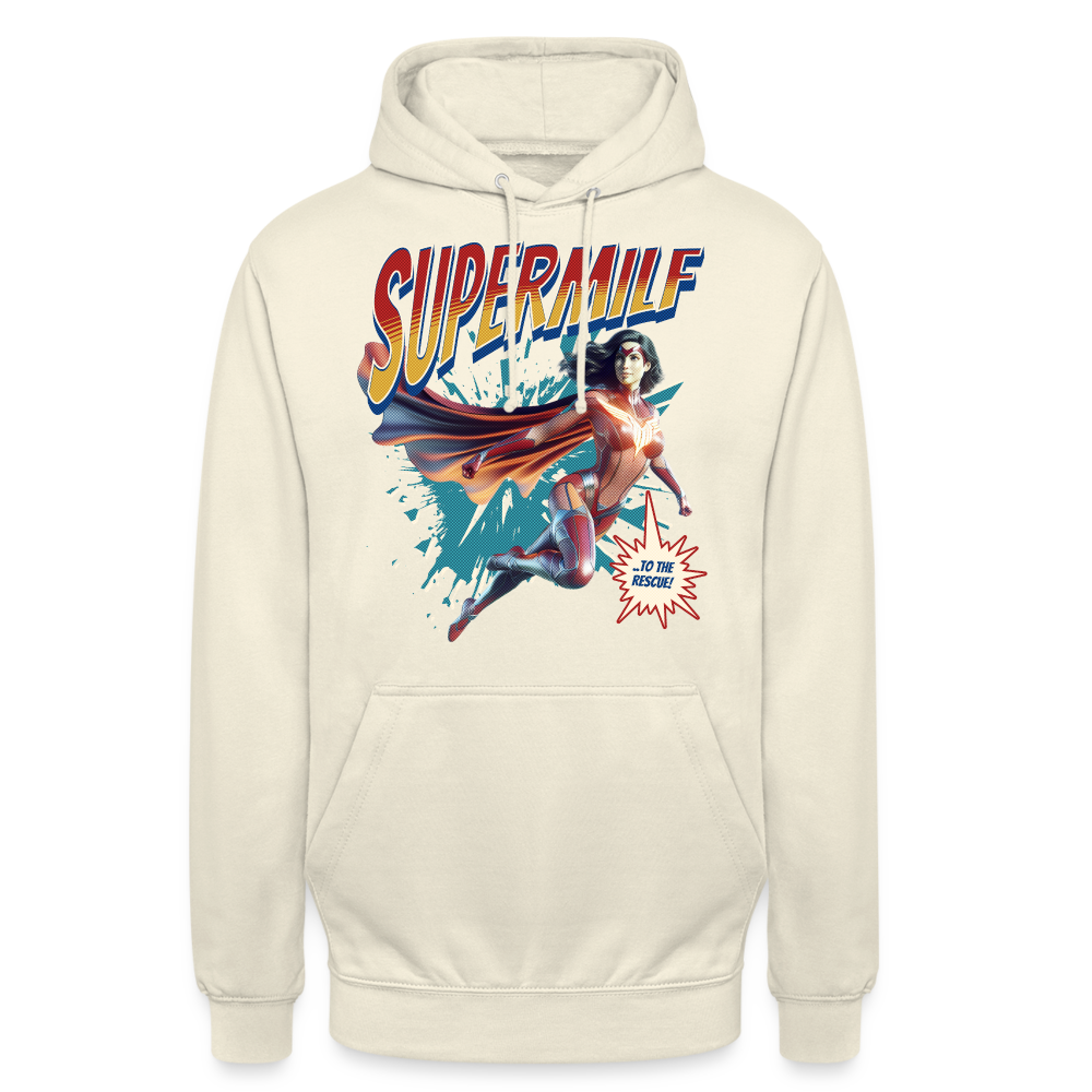 Supermilf Hero Unisex Hoodie - Vanille-Milchshake