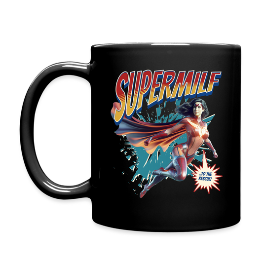 Supermilf Hero Tasse - Schwarz