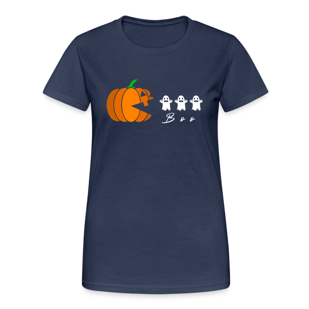 Pumpkin Haunt Damen T-Shirt - Navy