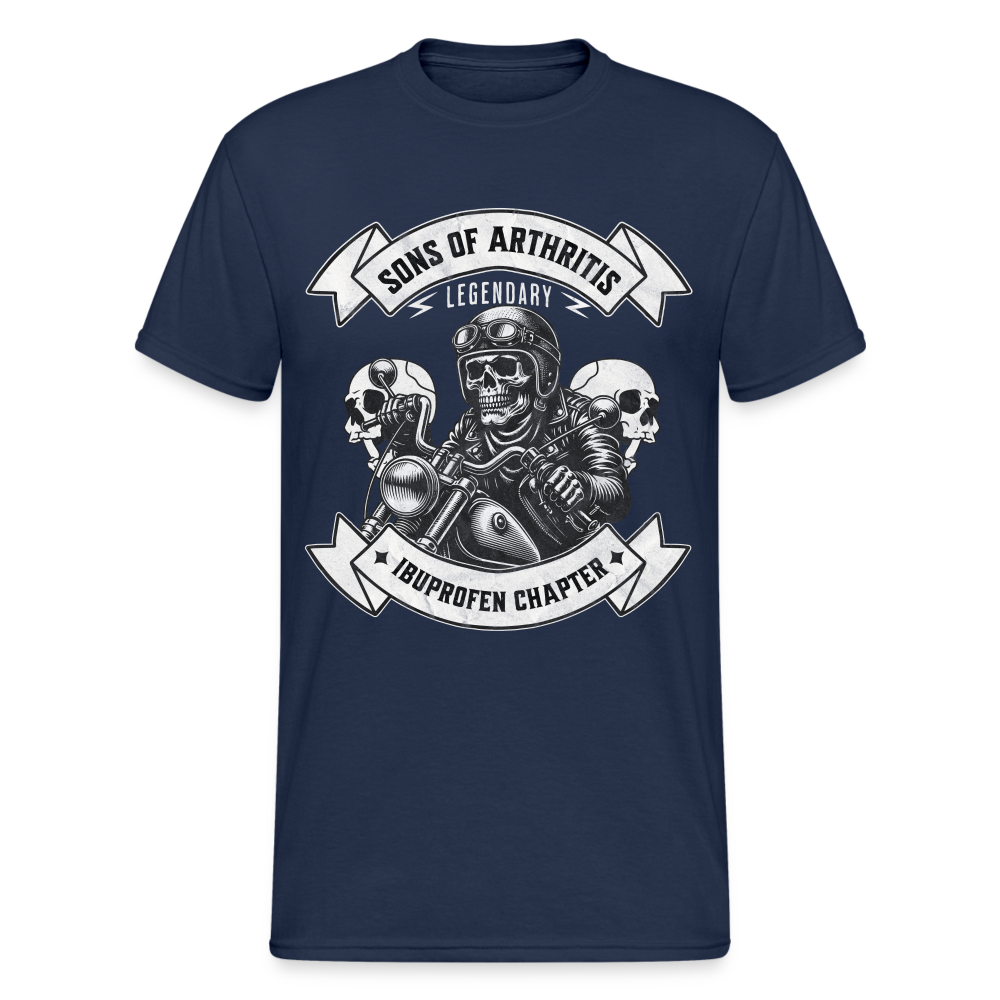 Sons of Arthritis Ibuprofen Chapter Herren T-Shirt - Navy