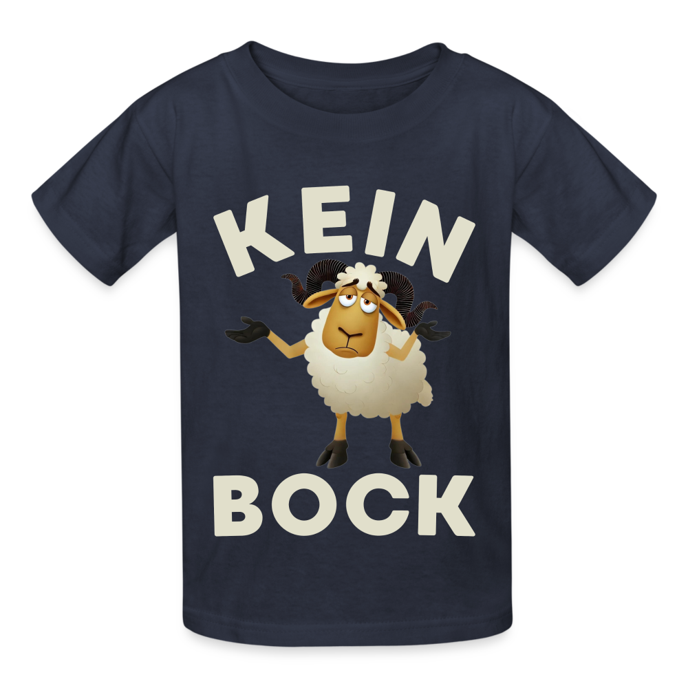 Kein Bock Kinder T-Shirt - Navy