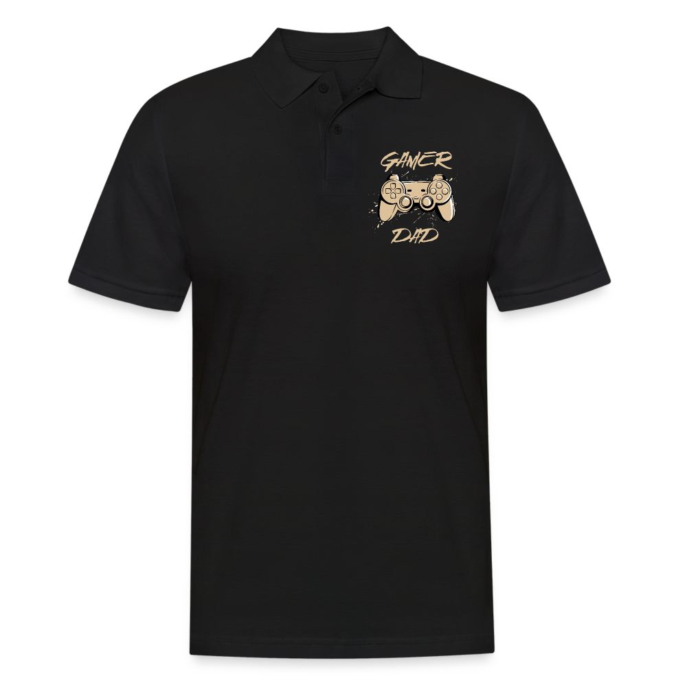 Gamer Dad Herren Poloshirt - Schwarz