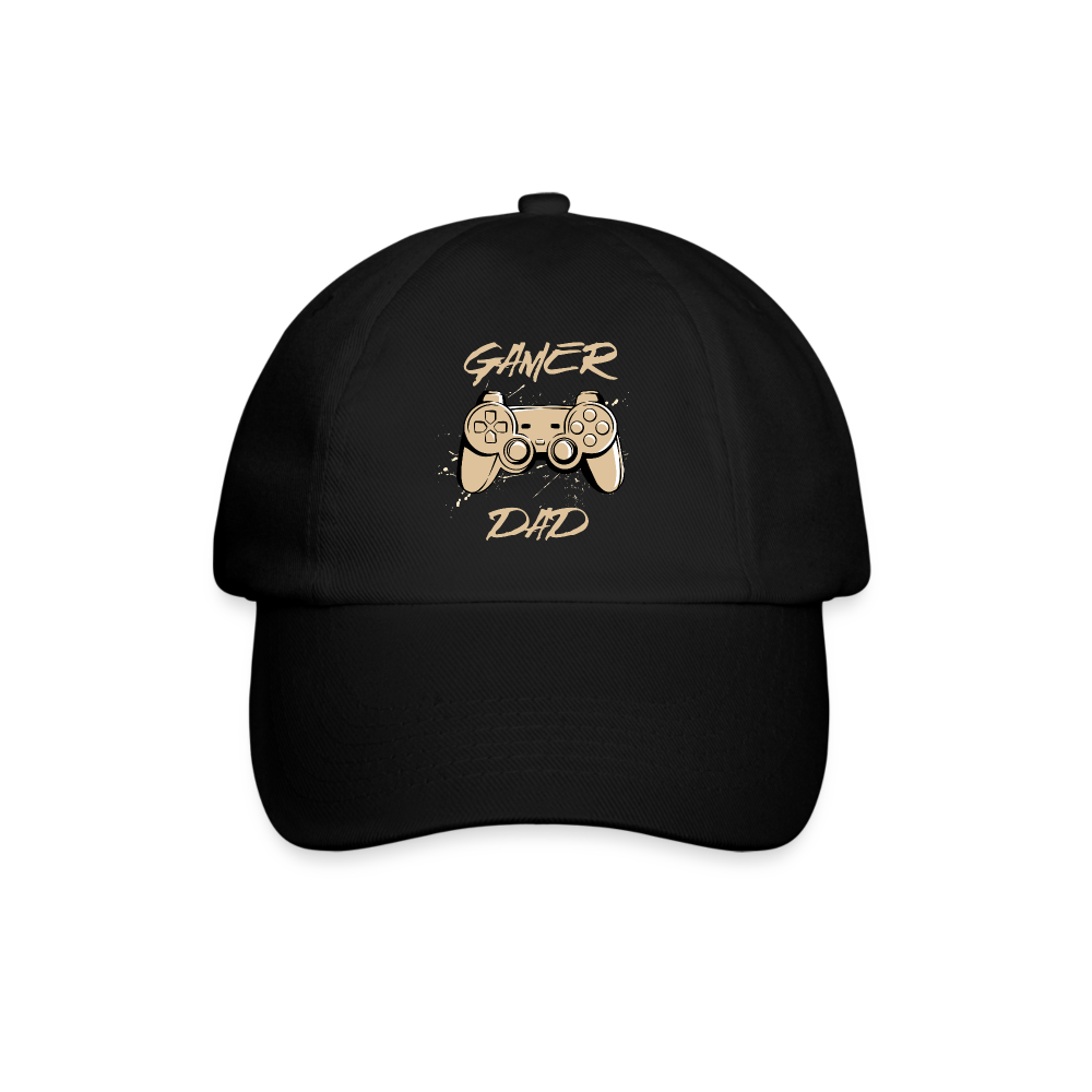 Gamer Dad Cap - Schwarz/Schwarz