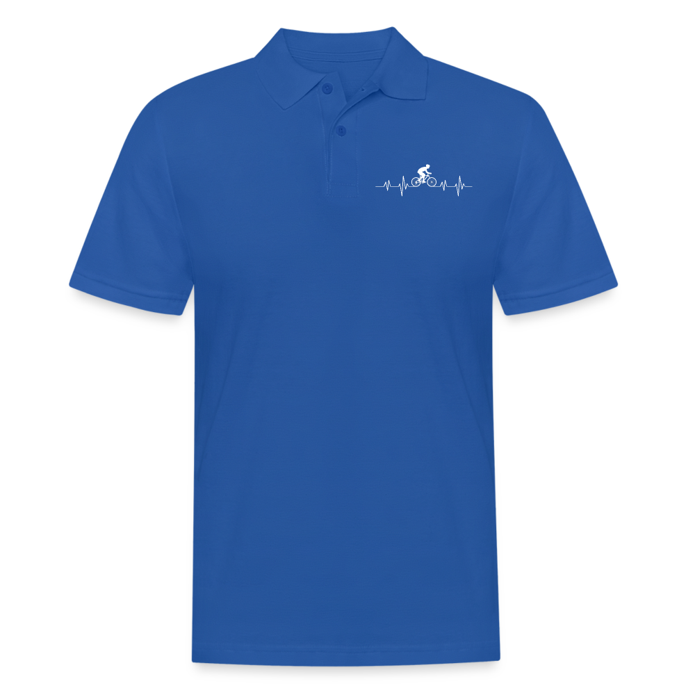 Pedal Passion Herren Poloshirt - Royalblau