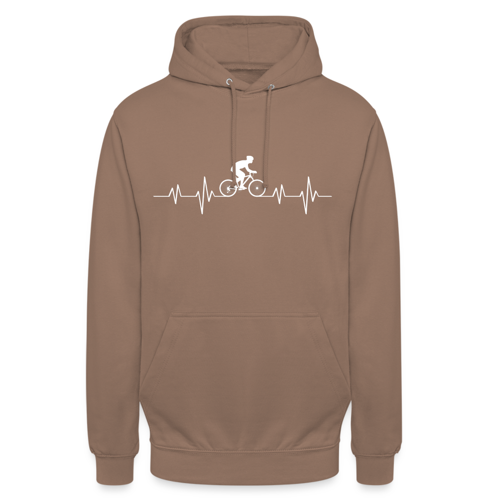 Pedal Passion Unisex Hoodie - Mokka