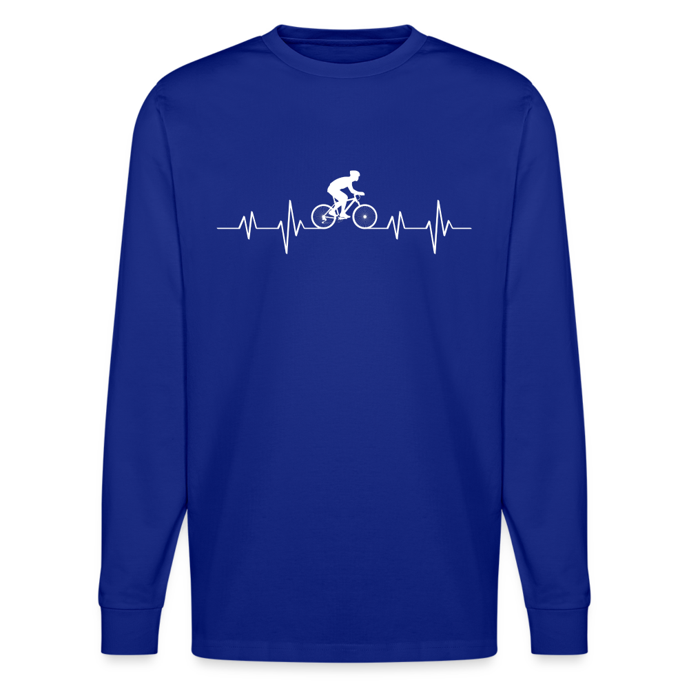 Pedal Passion Unisex Bio-Langarmshirt Stanley/Stella - Königsblau