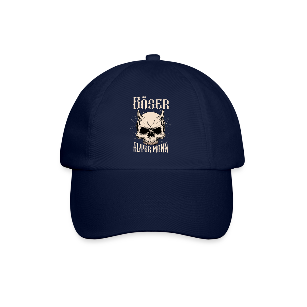 Böser alter Mann Skull Cap - Blau/Blau